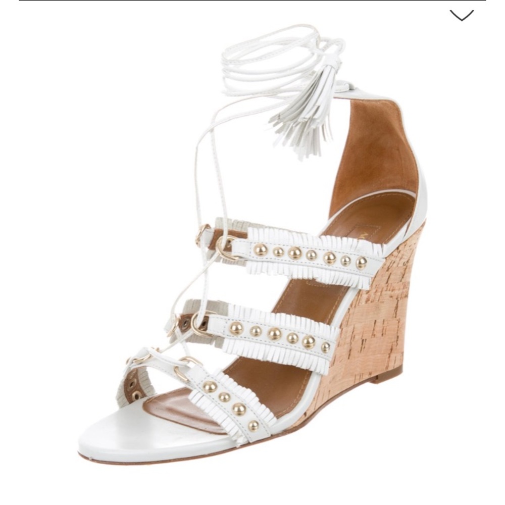 Aquazzura leather sandal